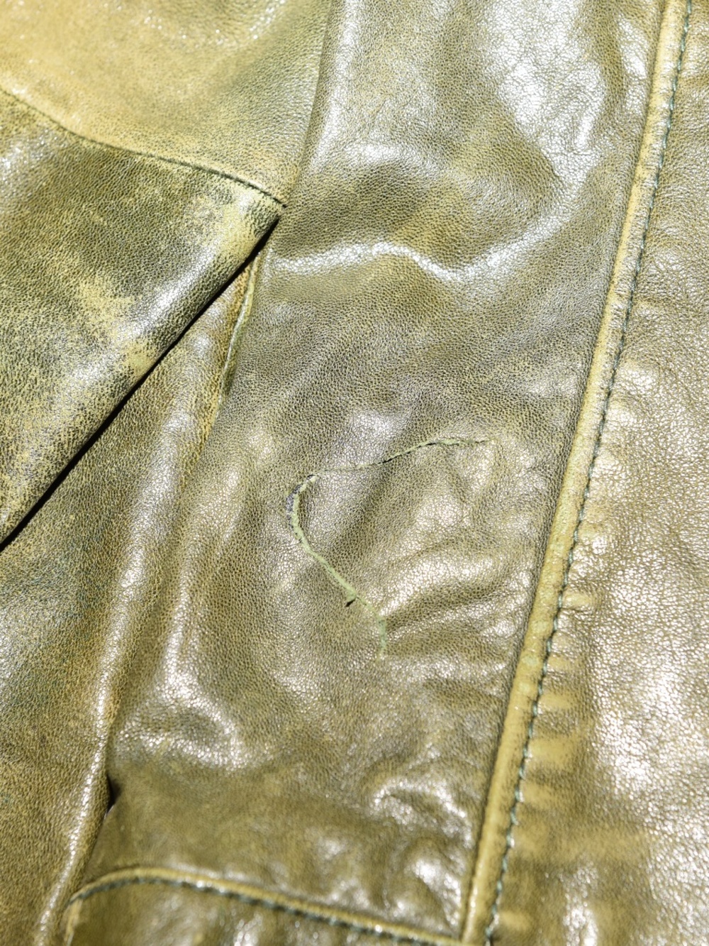 Adam et Rope Lambskin Leather Rider Jacket - Picture 6 of 6